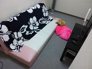 中野新井チャットレディー専用ルームの風景01です